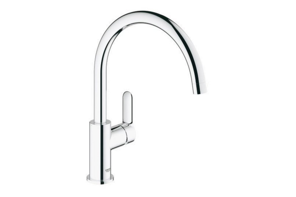 Grohe BauEdge Single lever sink mixer 1/2″ Modern Taps & Showers